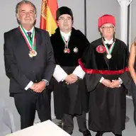 Rodríguez, Garrido y García Collantes doctores honoris causa por la Conferencia Internacional de la Comunidad Universitaria