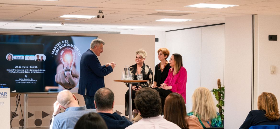 Martes del Emprendimiento en INNPAR de Pozuelo de Alarcón con Soluciones (In)visibles y Rasayana Longevidad.